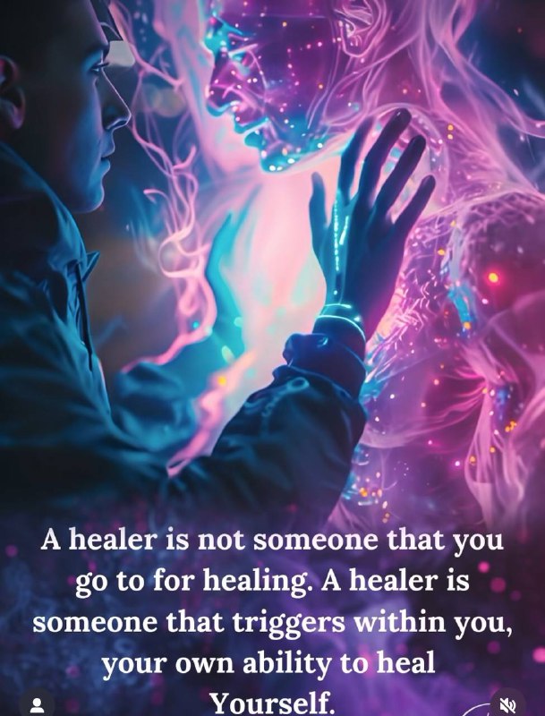 The true way to heal.