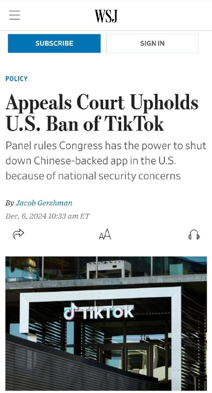 ***⚠️***BREAKING: TikTok can be banned in …