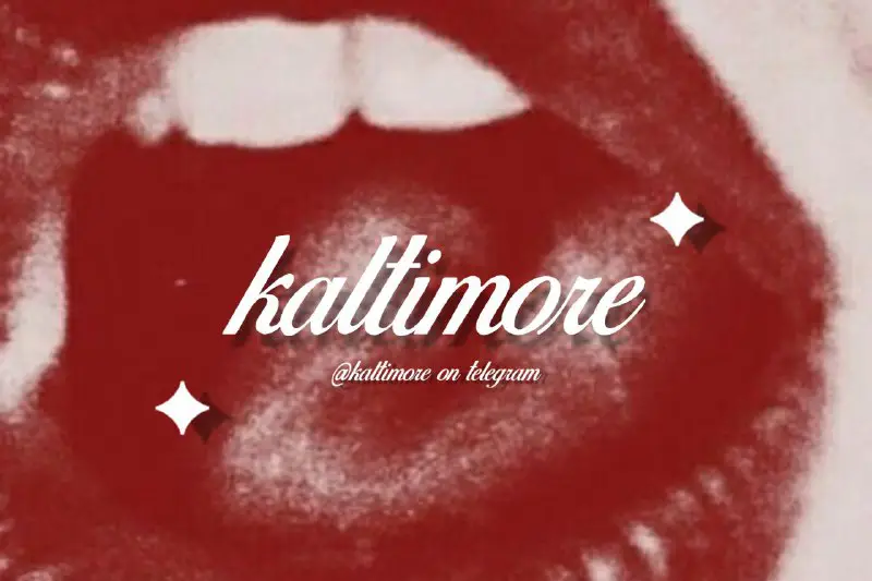 ( [@kaltimore](https://t.me/kaltimore)'s message ╱ ***💌*** )