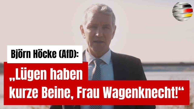 Wagenknecht ist eine widerlich- stalinistische Lügnerin, …