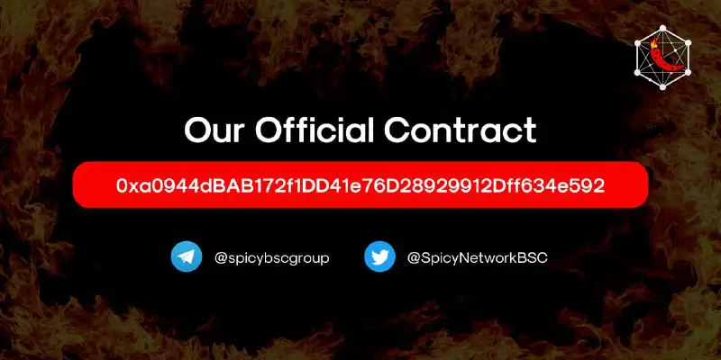 **Scary Network Official Contract**0xa0944dBAB172f1DD41e76D28929912Dff634e592