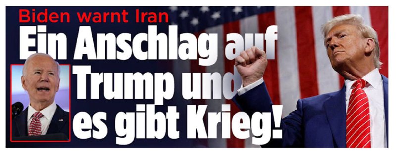 **Biden warnt Iran!***🔥***