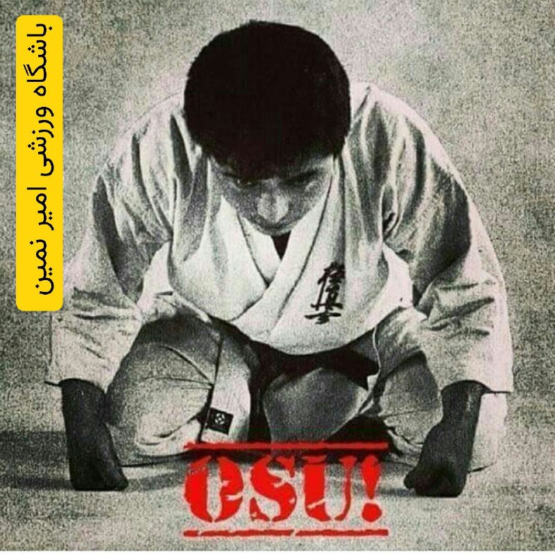 هر بار كه در كاراته "اوس" …