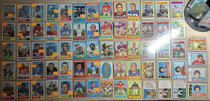 VINTAGE TOPPS FOOTBALL CARD LOT ***🔥******🔥*** …