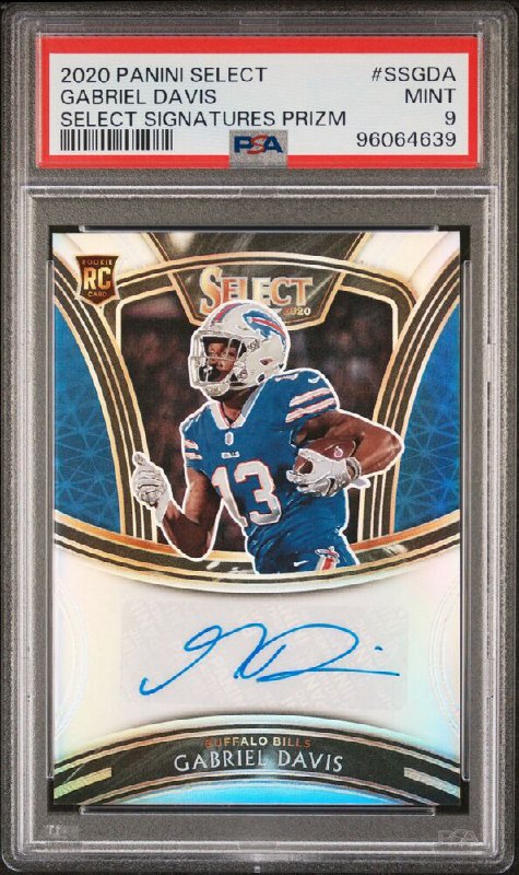 2020 Select Signatures Prizm Gabriel Davis …