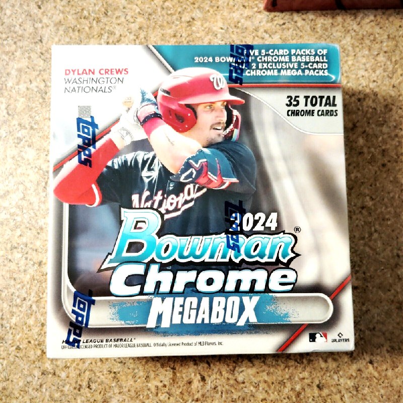 2024 Bowman Chrome Baseball Mega Box …