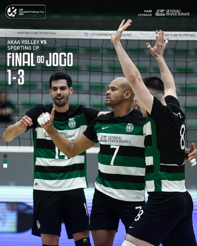 [#VoleibolSCP](?q=%23VoleibolSCP) | ***⏹*** Vitória dos Leões, …