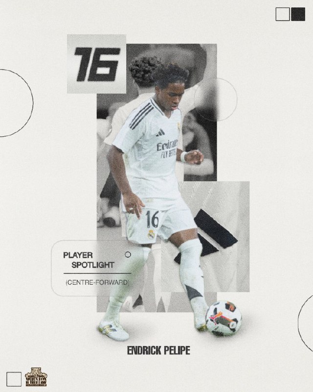 [**#PlayerSpotlight**](?q=%23PlayerSpotlight) **ENDRICK FELIPE** **FROM REAL MADRID**