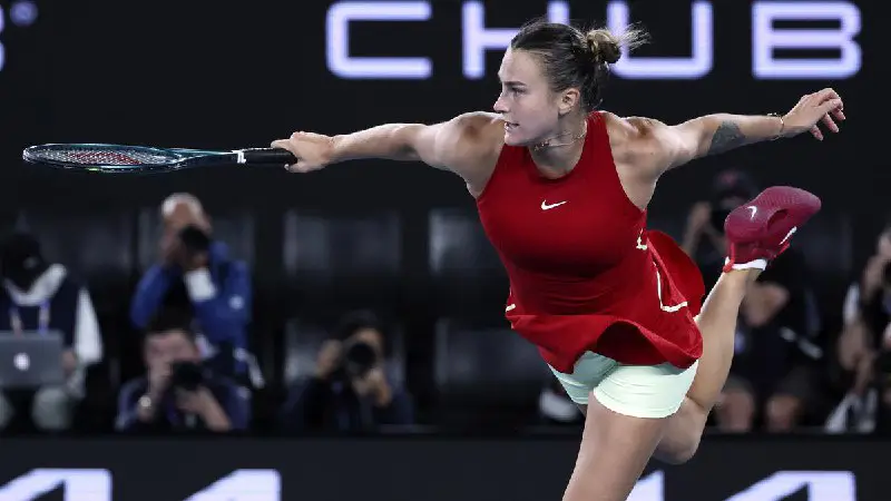 Australian Open champion Aryna Sabalenka marched into her third Grand Slam final on Thursday and said her experience would help …