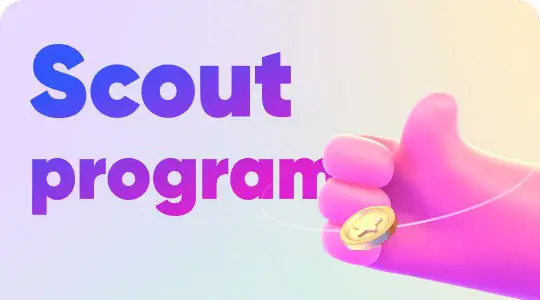 Join scout program to win cash and traffic!