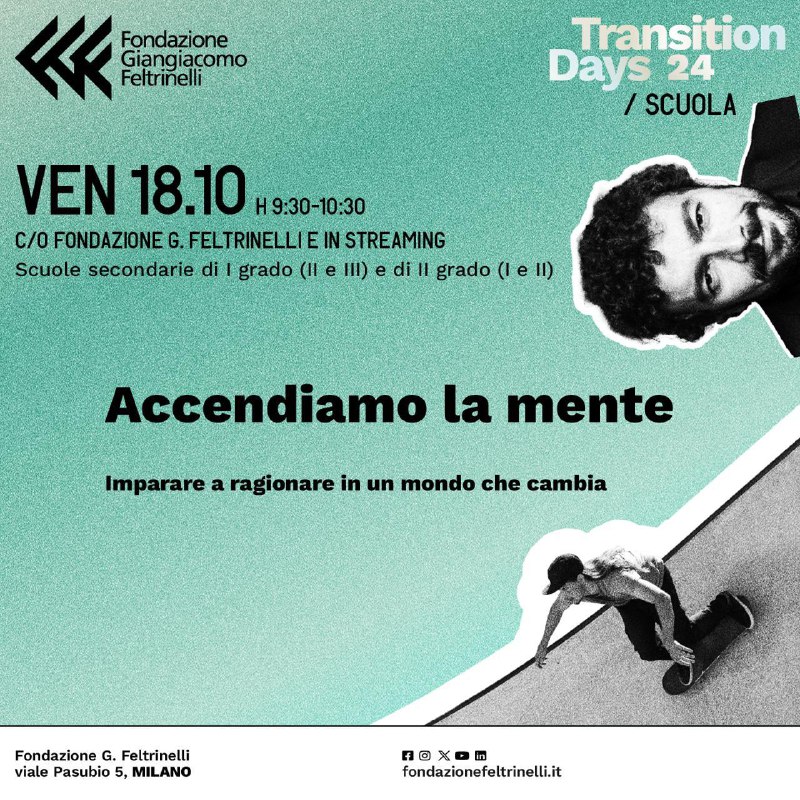 Venerdì 18 ottobre (dalle 9.30 alle …