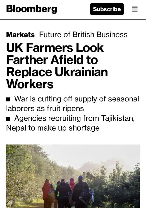 ***🇬🇧******🇺🇦***British farmers are unable to harvest …