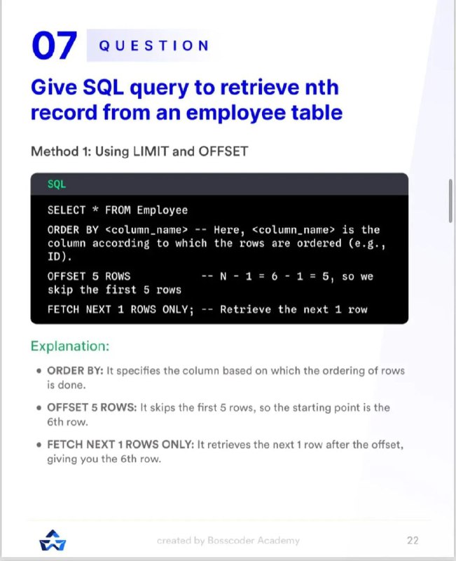 SQL Database Mastery