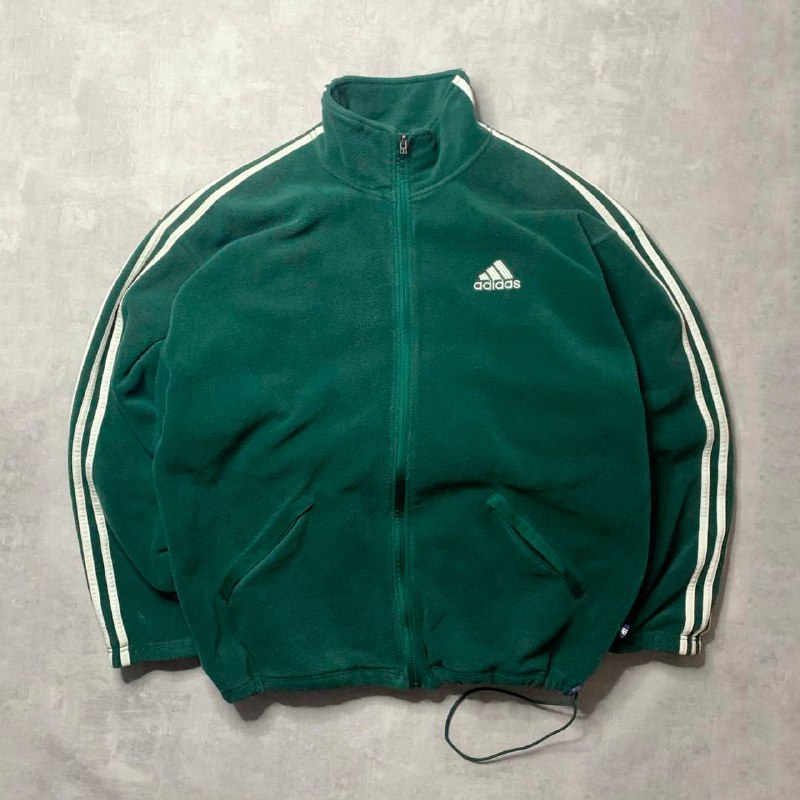 **Vintage 90s Adidas Plush Fleece Micropuff …