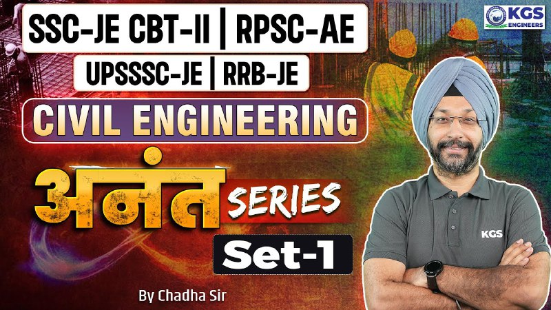 Civil Engineering by Chadha Sir