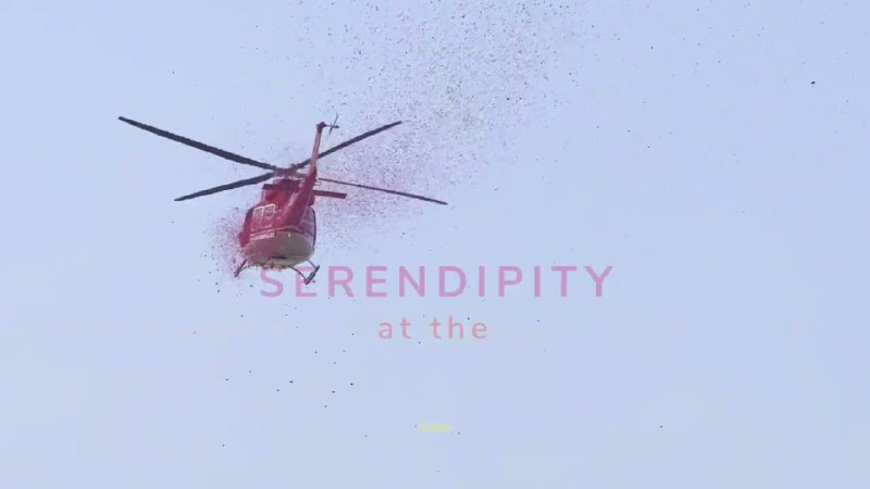 ***🌸*** **Helicopters showering Flowers (Rose Petals) …