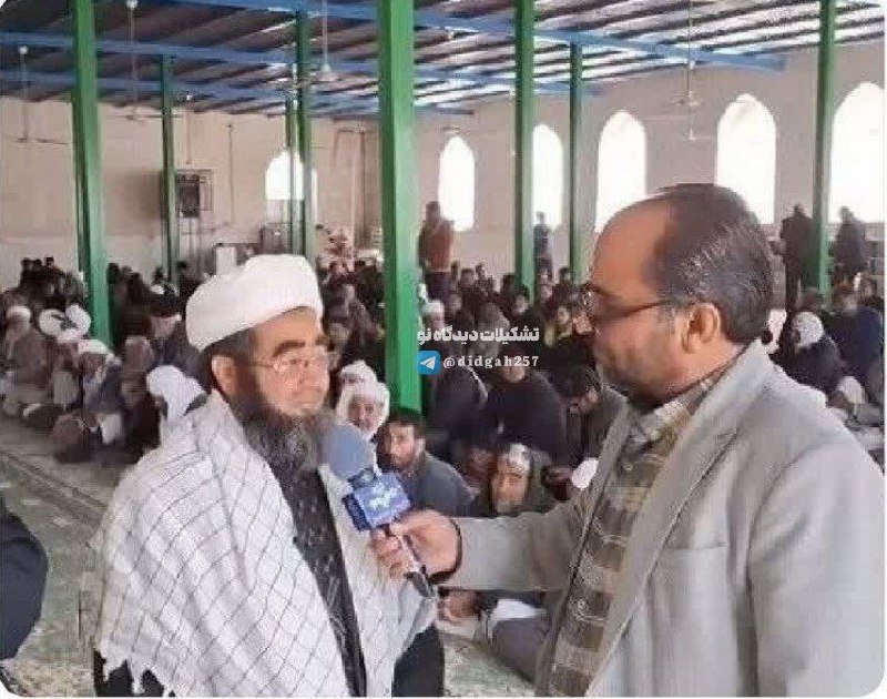 ***⭕️*****پدر امیر محمد خالقی با چفیه …