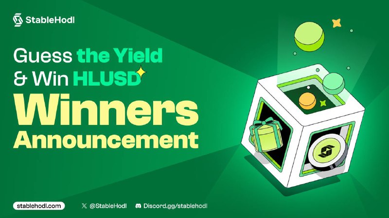 **Winner Announcement: Guess the Yield Week …