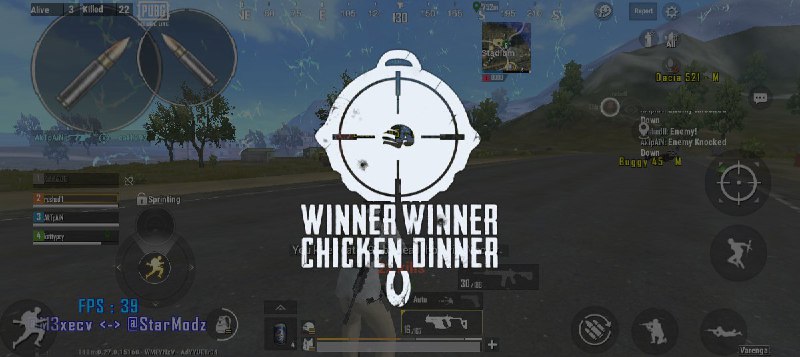 StarModz ka Jalwa ! Chicken Dinner …