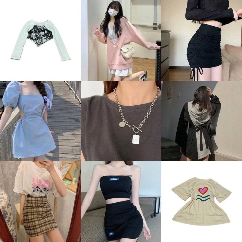 *selling mostly pre-loved clothes, pre-order items …