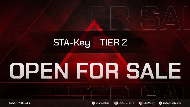 STA-key tier 1 is sold out …