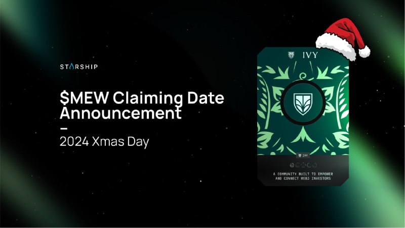 ***🎄*** $MEW Claiming Date Announced - …