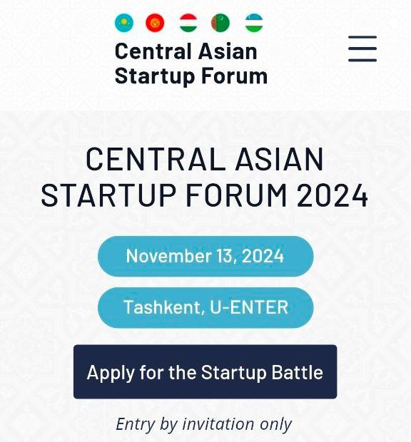 Central Asian Startup Forum &amp; Battle …