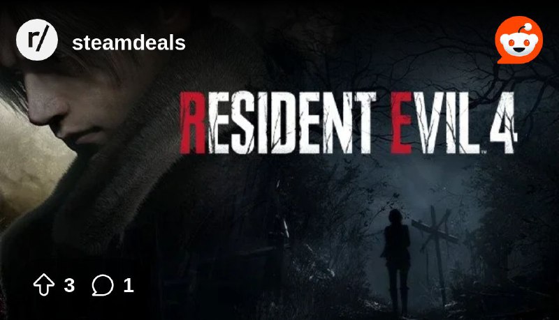 **Save 50% on Resident Evil 4 …