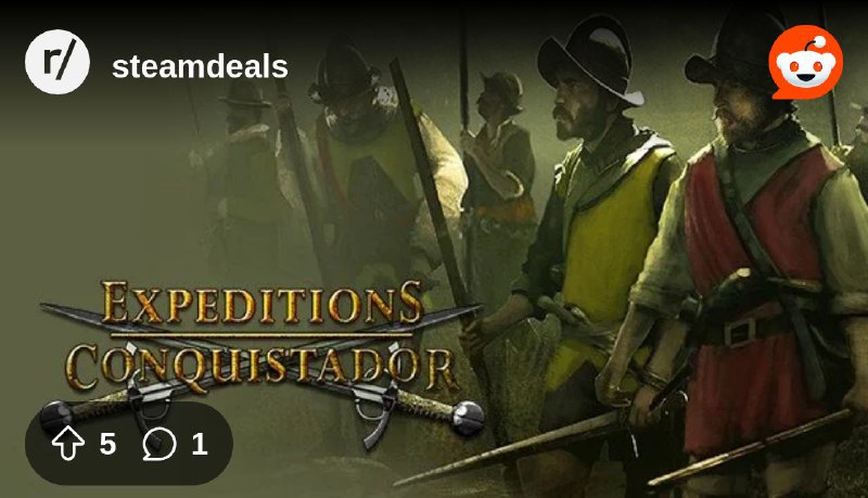 **Save 80% on Expeditions: Conquistador (3,99€)**