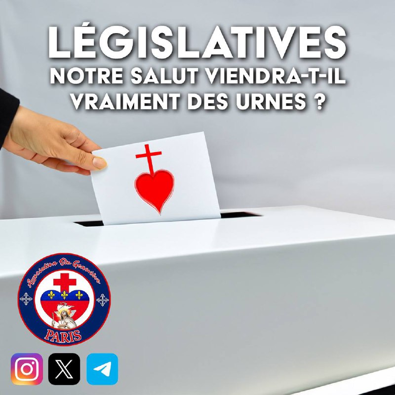 ***📝*** [Communiqué de l’Association Sainte Geneviève]