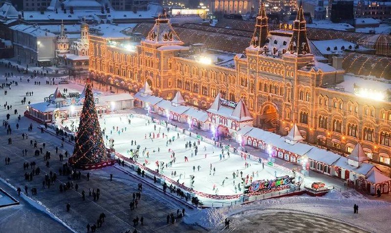 **Зима в Москве: лучшие катки города …