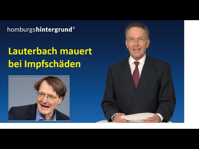 Lauterbach mauert bei Impfschäden — Stefan …