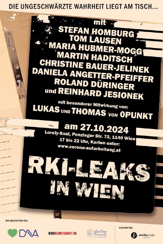 **RKI-Leaks in Wien!