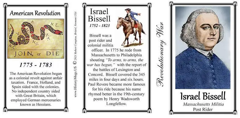 Israel Bissell: post rider.