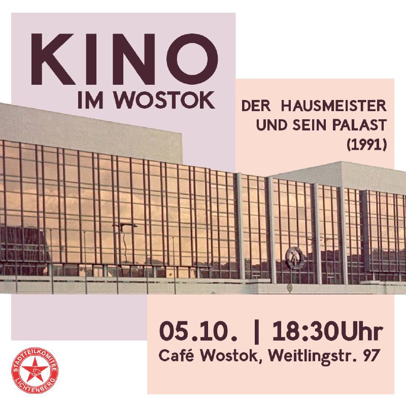 Kino im Cafe Wostok