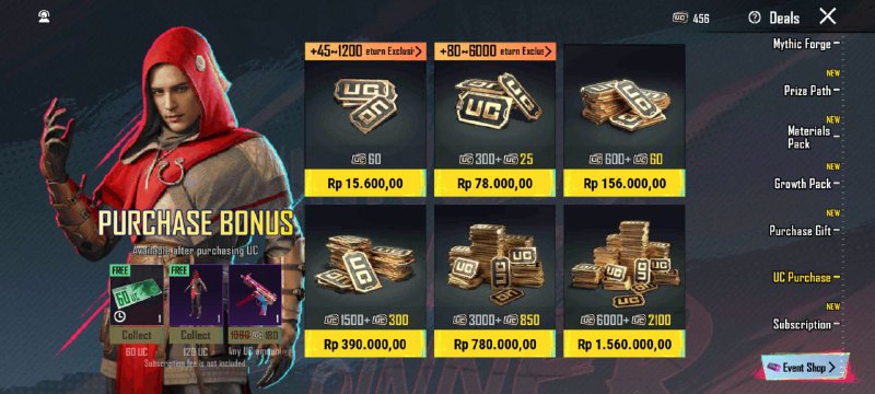 STOCK ACC PUBG SITI