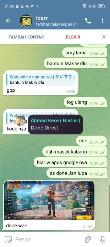 STOK AHMAD