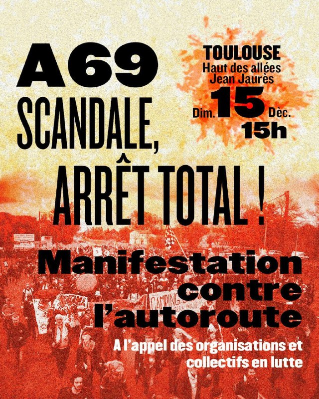 *****🔴*** A69 : Scandale, Arrêt Total …