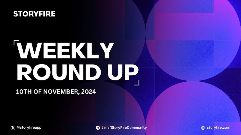 *****🔥*** WEEKLY ROUND UP! ***🔥*****