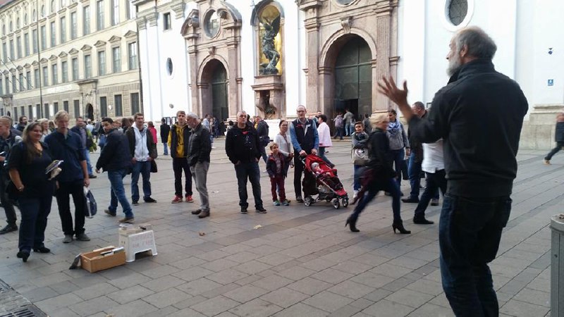 **Evangelisation auf der Straße: Anfeindungen gehören …