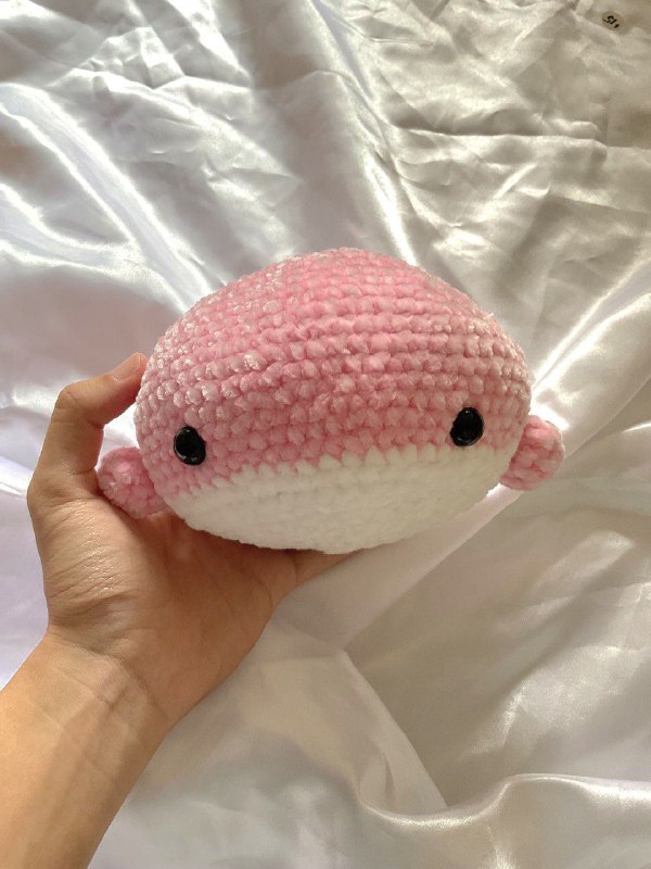 PINK WHALE PLUSH