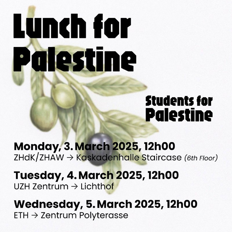 ***🇵🇸*** Lunch for Palestine ***🇵🇸***
