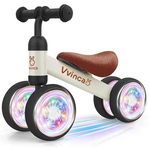 Vvinca Lighted Baby Balance Bike **ONLY …