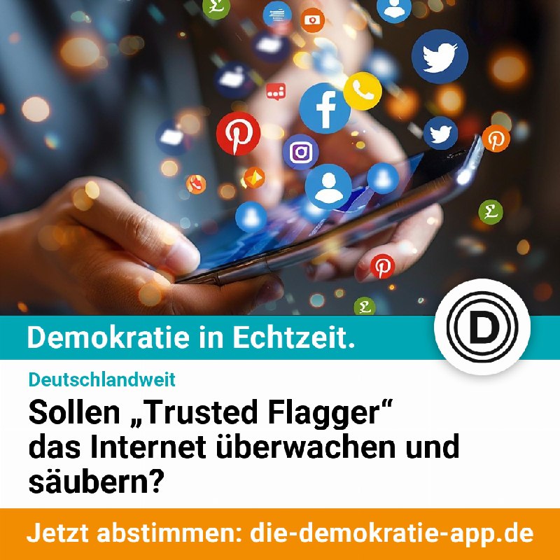 Die Demokratie-App hilft beim Sofort-Abstimmen und …