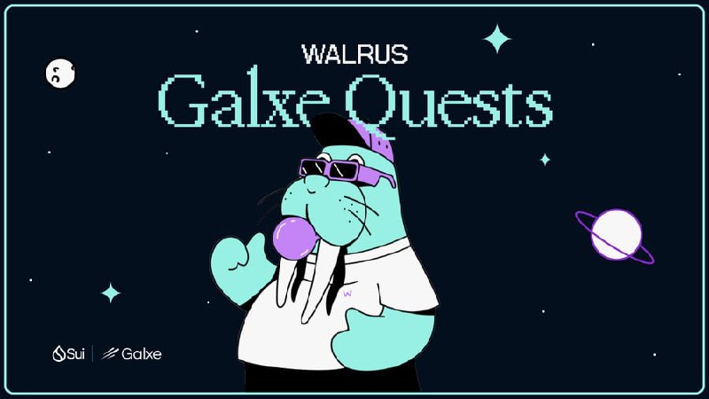 ***👋*** **Walrus Galxe 이벤트가 오픈되었습니다!**