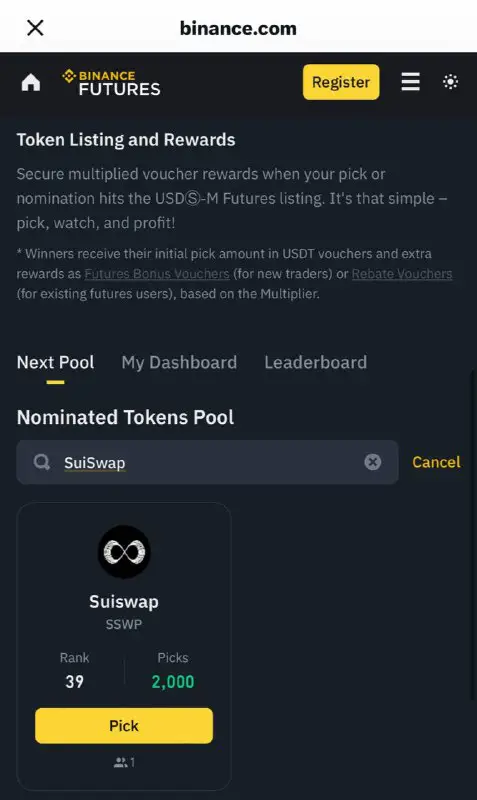**SuiSwap has been proudly selected for …