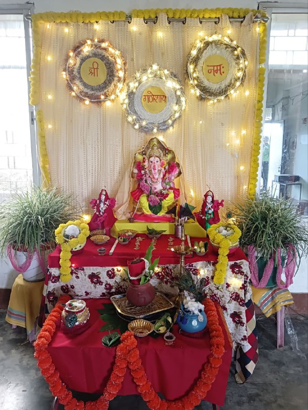 Bappa in our school ***🙏***