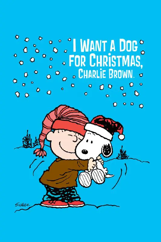 **I Want a Dog for Christmas, …