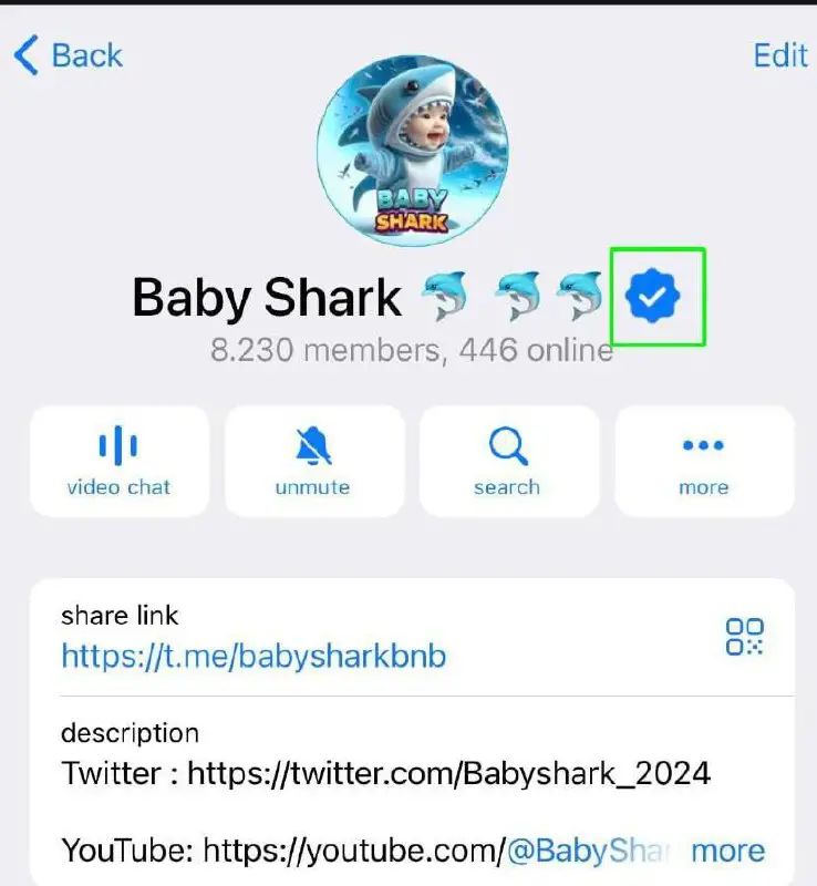 ***🦈*****BABYSHARK Collab*******🦈*******电报：VERIFED品牌**