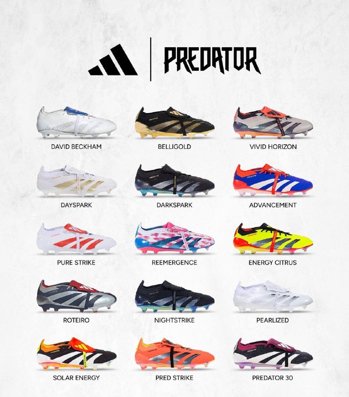 ***👅***Все расцветки Adidas Predator за этот …